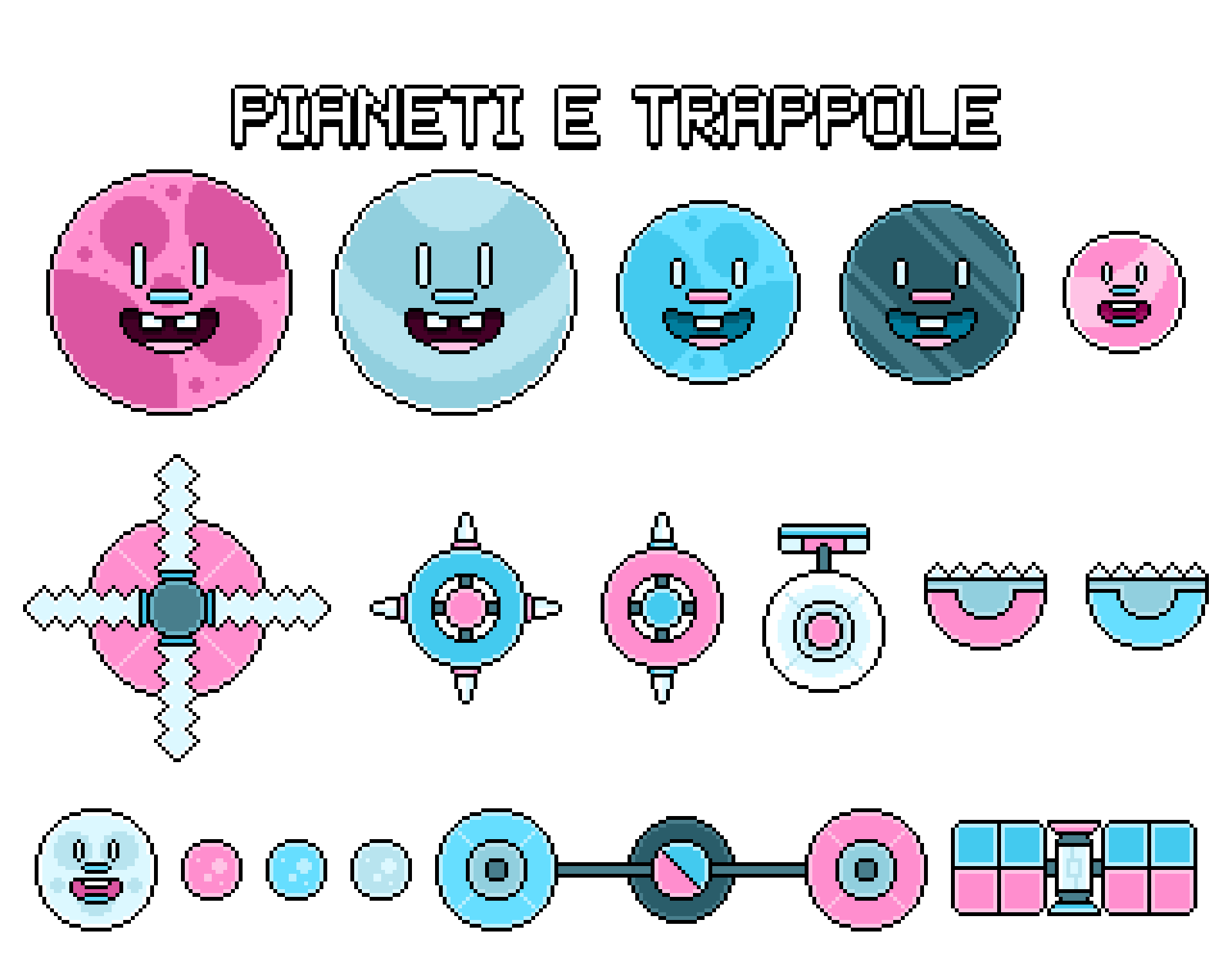 Pianeti con la faccina, satelliti con lame e piattaforme a spuntoni di Gumball Social Game
