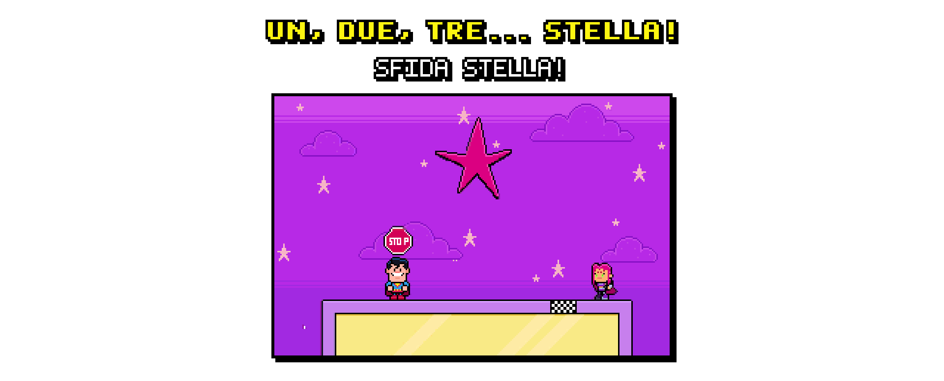 Mini sfida di Super Go!: un, due, tre… stella! con Stella