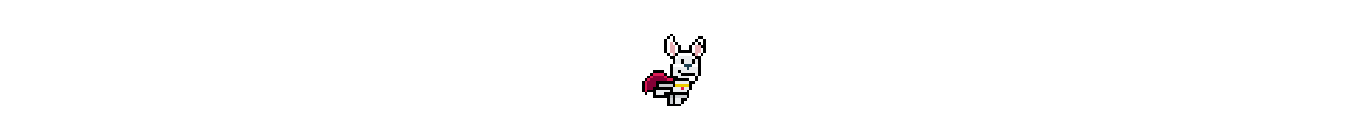 Pixel art animation: Krypto flying